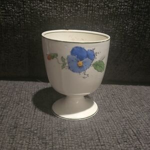 Vintage Made in England Floral Egg Cup